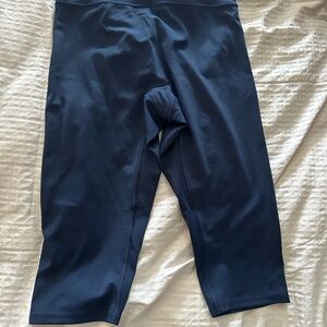 Navy Blue Athletic Leggings by PINK